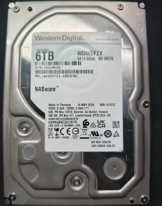 HDD 3,5" WD red plus