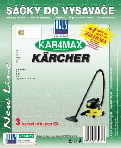 sáčky do vysavace karcher kar4max