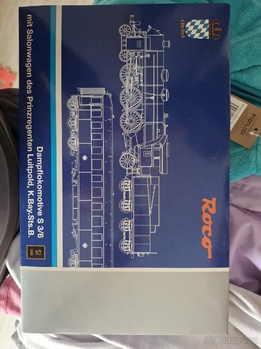 Roco 61471 H0 lokomotiva S3/6 + salonní vůz NOVÉ