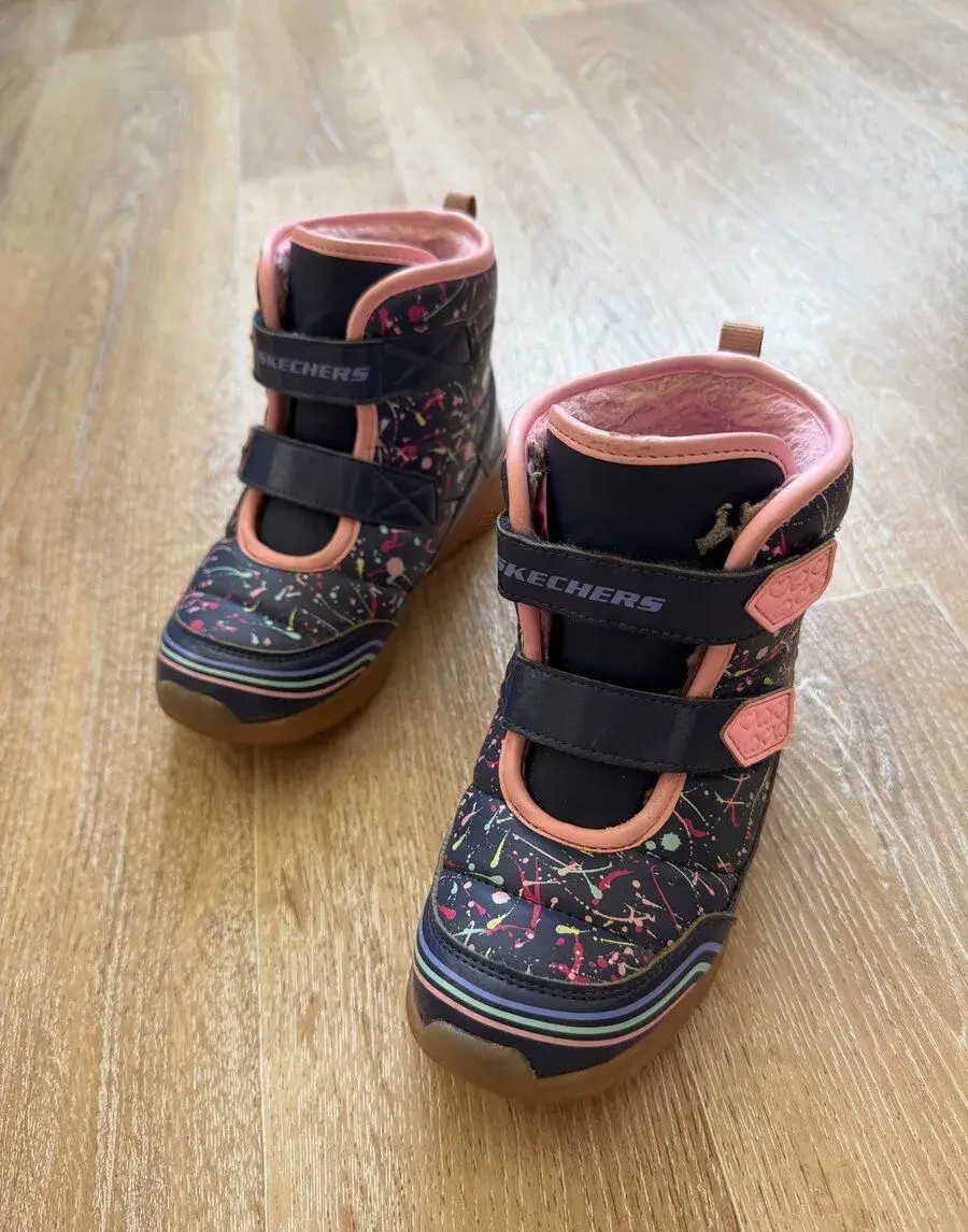 Dětská zimní obuv Skechers s podsvícením