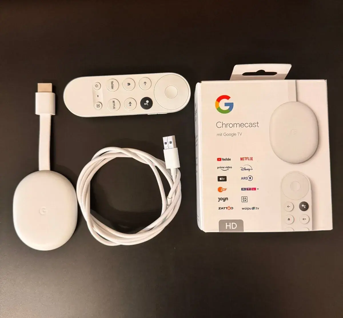 Google Chromecast HD bez adaptéru