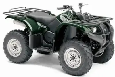 Yamaha Grizzly 450, díly, motor, rám, doklady