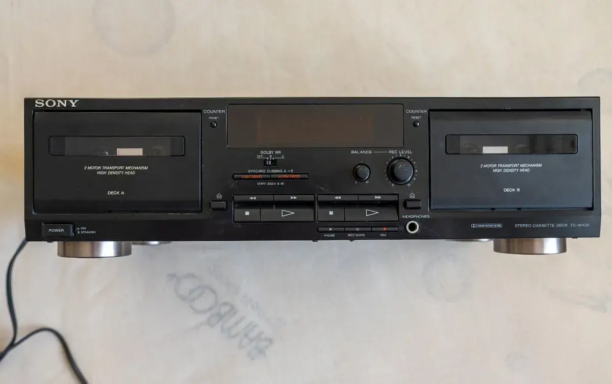 Tape deck Sony TC-W435 (po servisu)