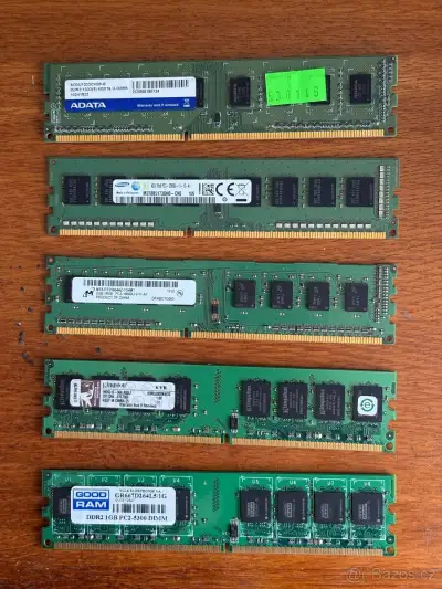 DDR3 + DDR2 moduly