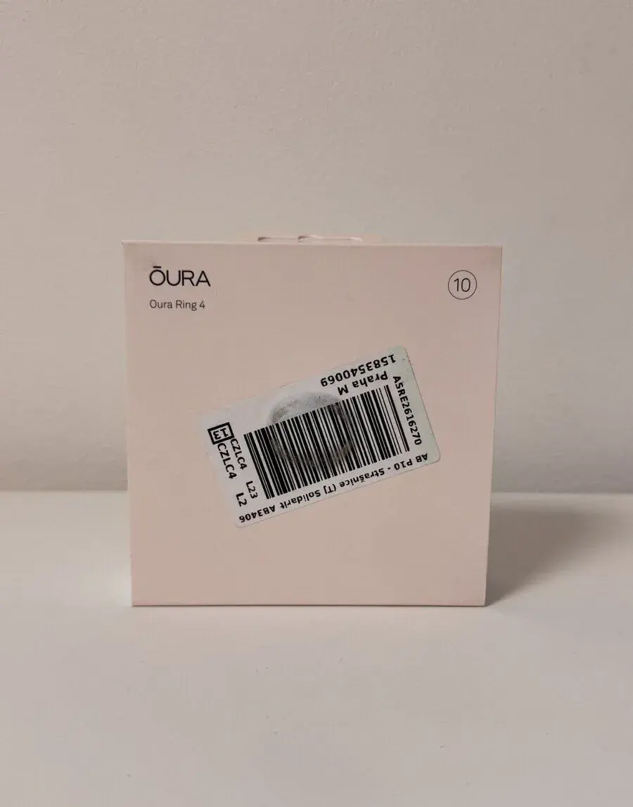 Oura Ring 4 Silver vel. 10 – NOVÝ, ZABALENÝ, záruka + sizing