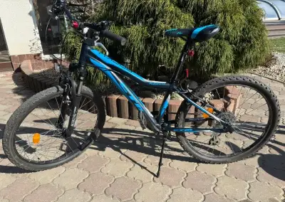 Chlapecké kolo CTM ROCKY 2.0, modré, velikost 24"