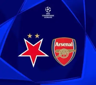 SK Slavia Praha vs Arsenal FC (1. řada)