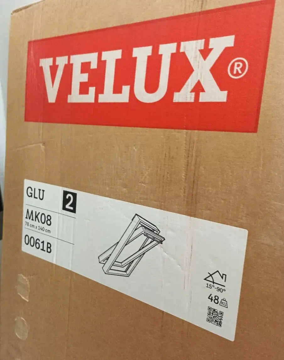 Nové okno + zateplený límec Velux GLU MK08 78cm x 140cm