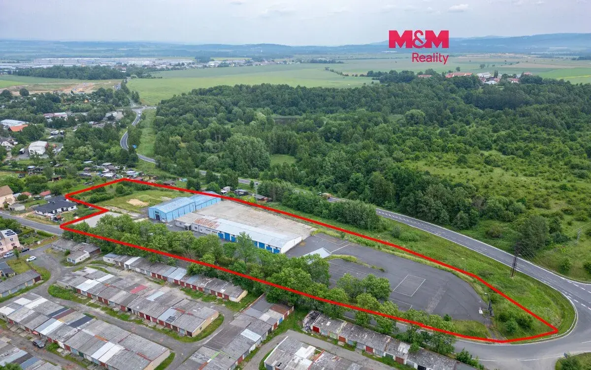 Prodej obchodního objektu, 17717 m², Cheb, ul. Na Návrší