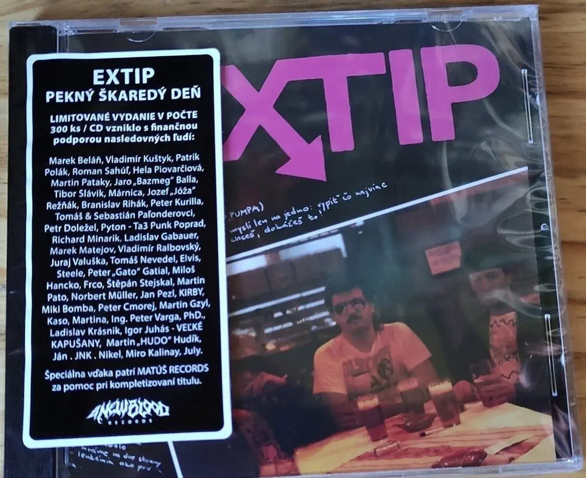 Extip ‎– Pekný škaredý deň (CD)