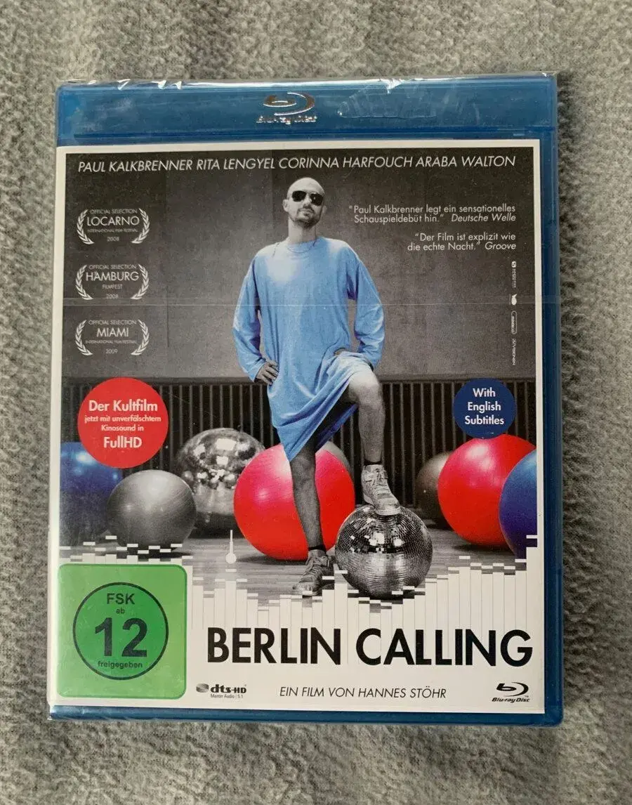 Blu-ray film Berlin Calling - Paul Kalkbrenner
