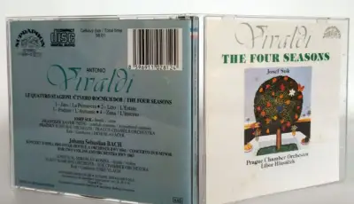 CD VIVALDI - Čtvero ročních dob, 89, 41:36 min