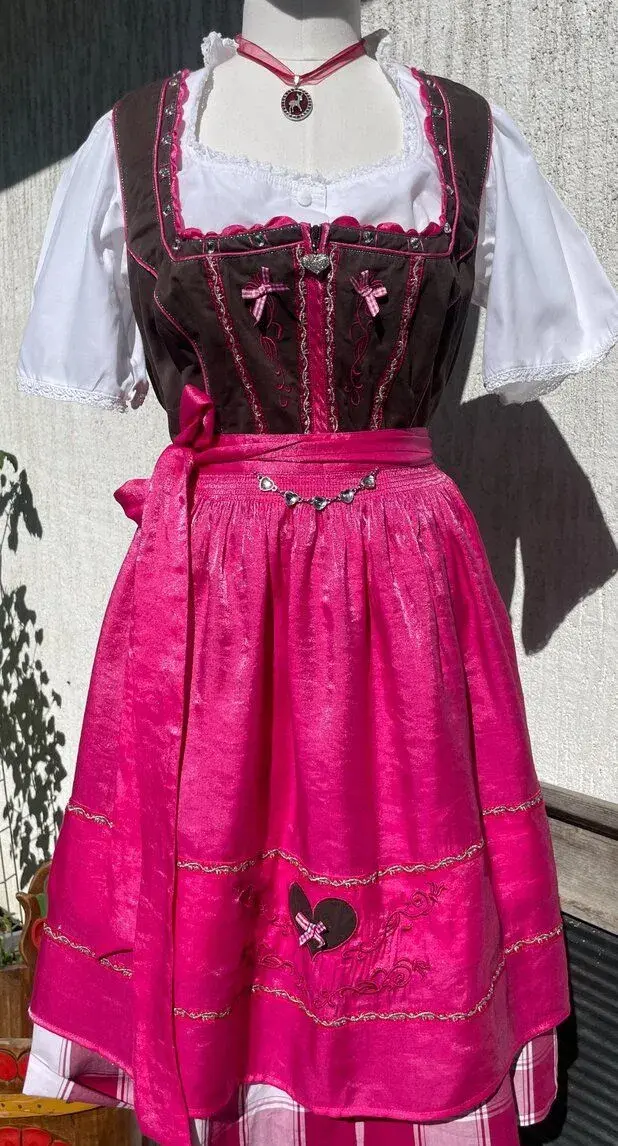 Dámské dirndl šaty selka, country vel. 40/42