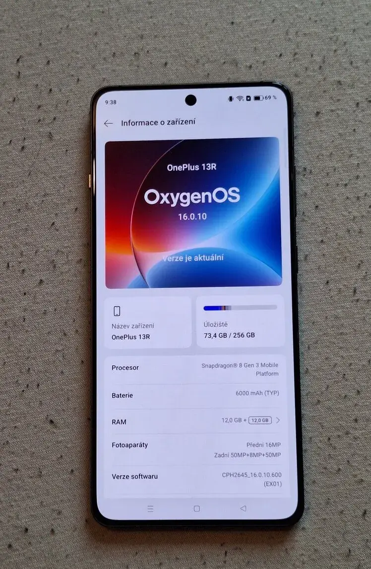 Oneplus 13R 12/256gb