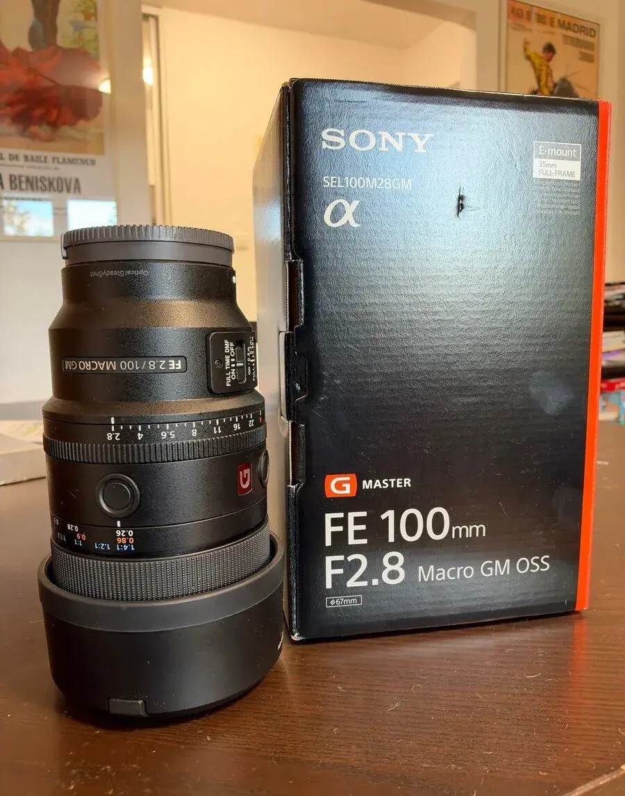Sony 100mm f2.8 macro GM - jednou vyzkoušený