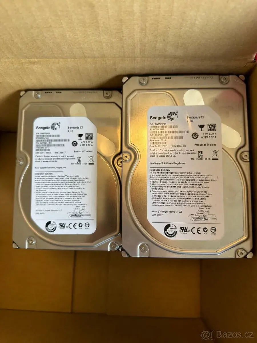 Seagate Barracuda XT SATA 2TB ST32000641AS