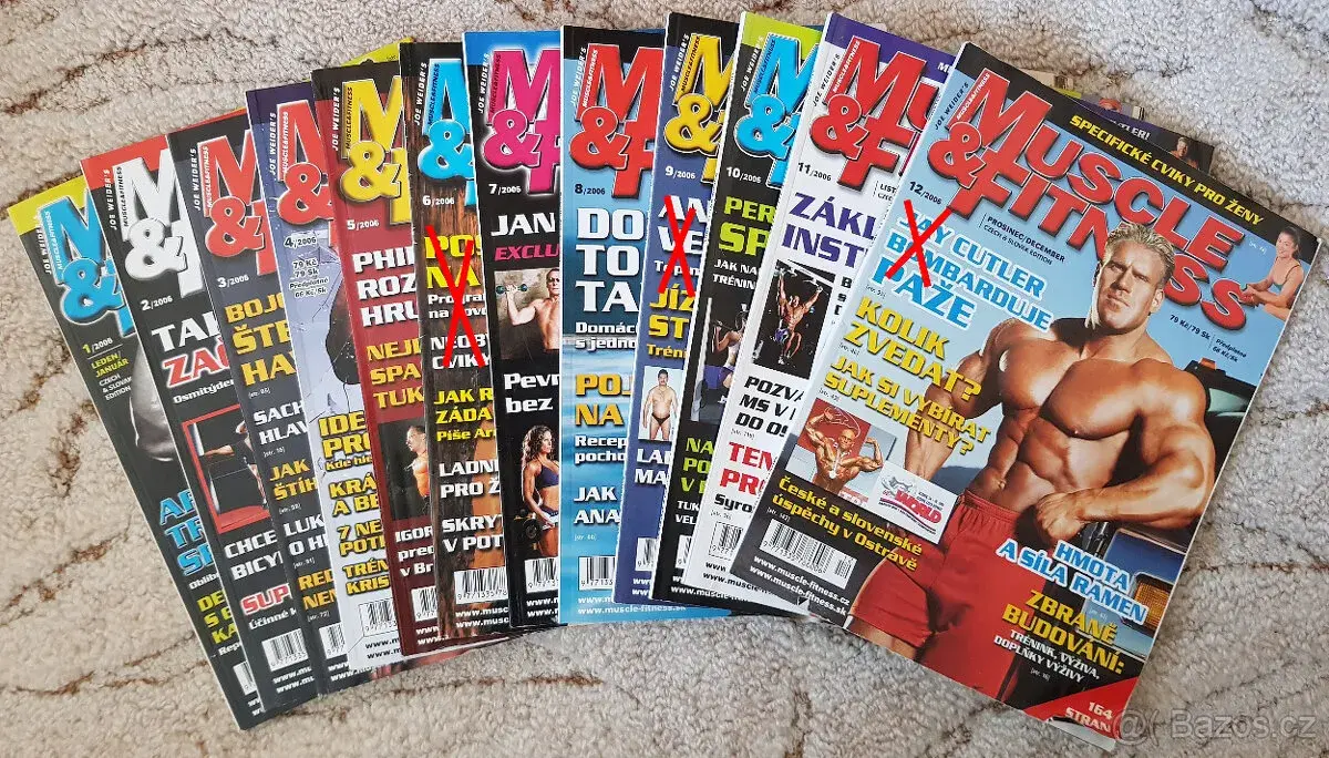 Muscle & Fitness - časopis o kulturistice, fitness