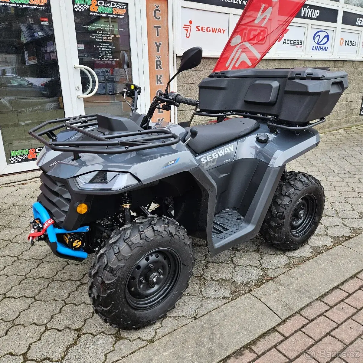 SEGWAY Snarler AT5 S T3b, naviják, ČR, tažné, zadní kufr
