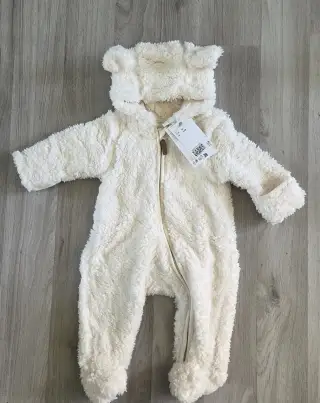 Nový chlupatkový overal H&M vel. 56