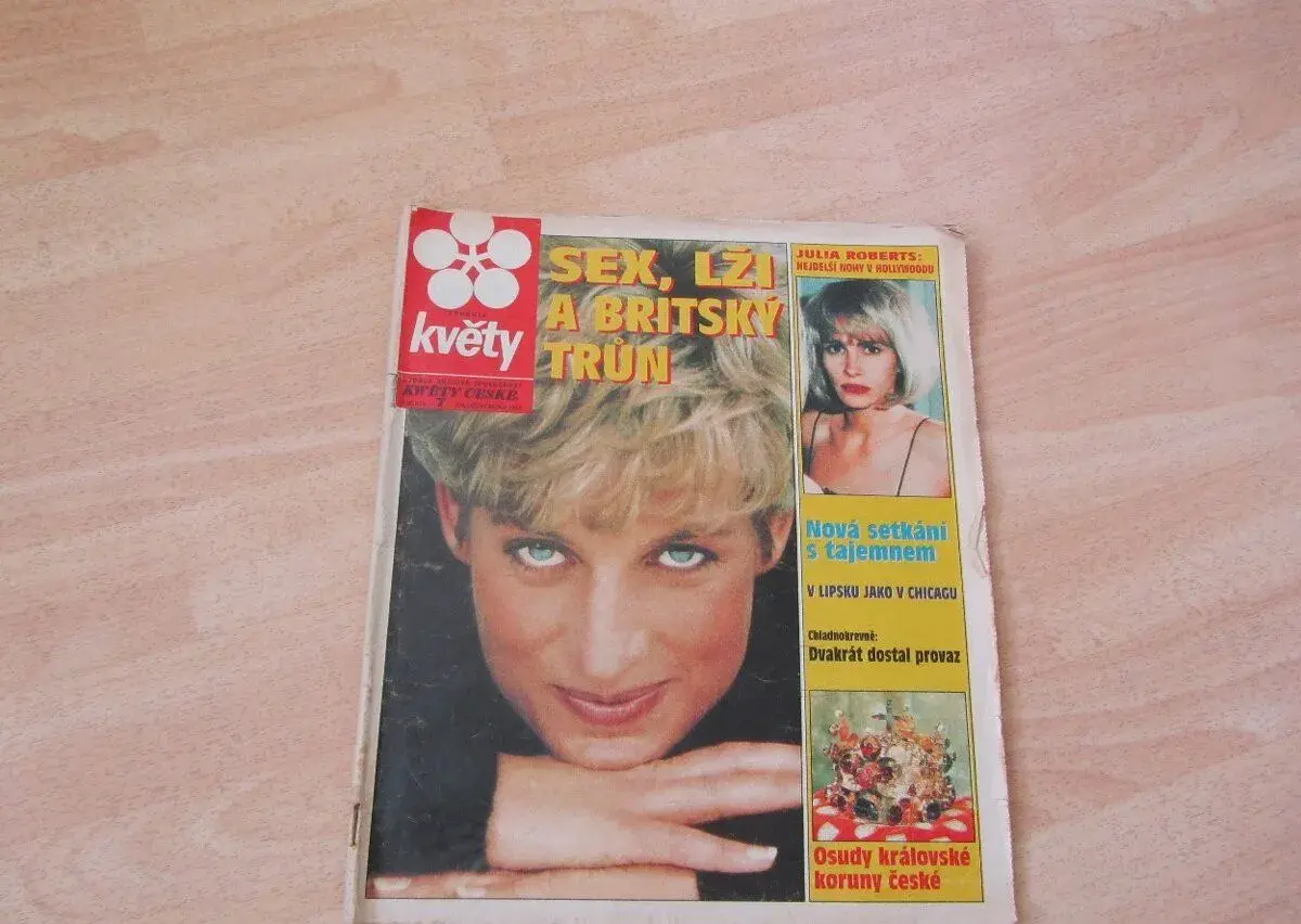 Květy-Lady Diana rok 1993