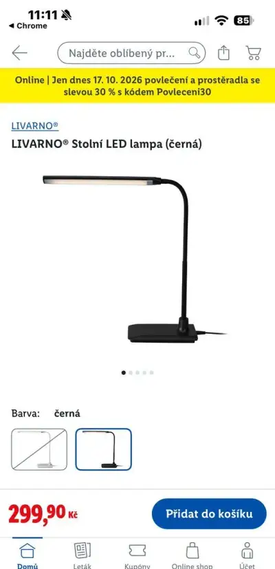 LIVARNO lampa Lidl