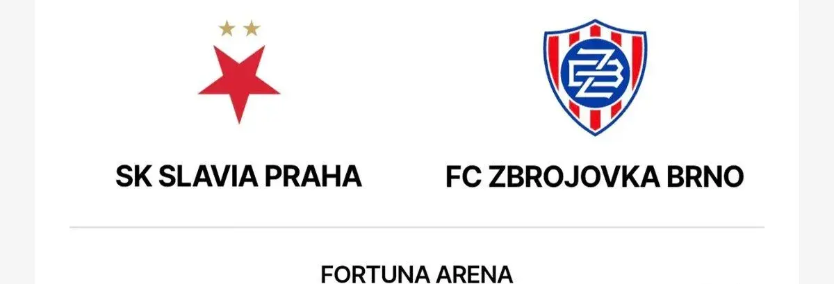 SK Slavia Praha - FC Zbrojovka Brno 4x VIP VSTUPENKY