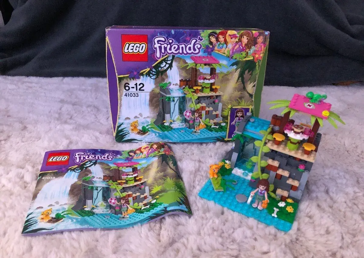 Lego Friends záchrana u vodopádu v džungli
