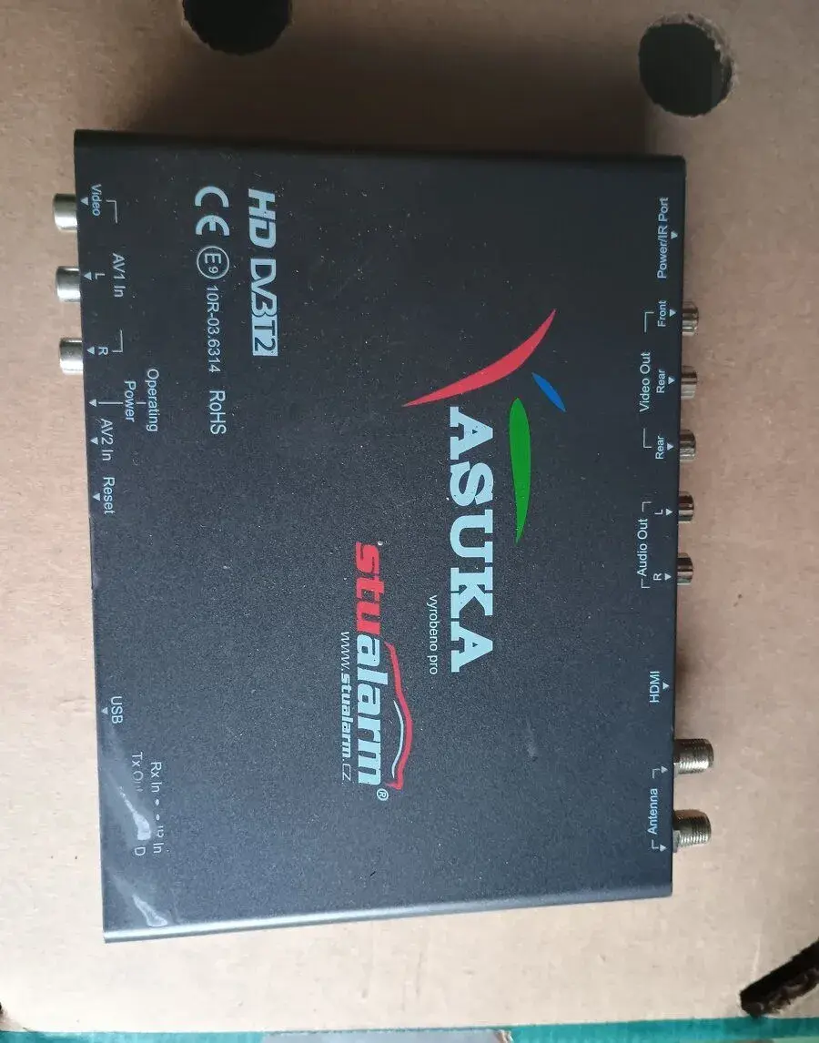 DVB-T2 digitální tuner Asuka 2 s USB