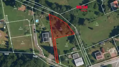 Prodej pozemku k bydlení, 988 m², Chotěbuz, ul. Lesní