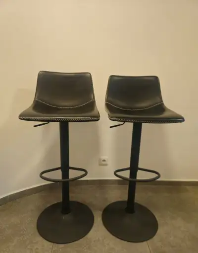 Barové židle, černé