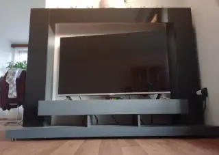 Obývací stěna Play, černý lesk -