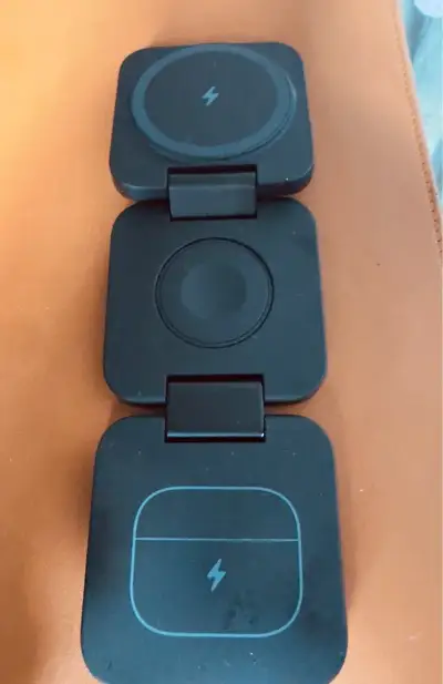 CHOETECH 3v1 skládací magnetická nabíječka