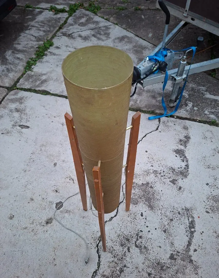 Retro lampa RAKETA – Novoplast Sereď (Brusel styl, Expo 58)