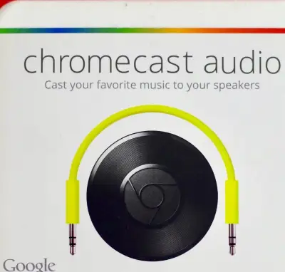 Google CHROMECAST AUDIO kompletní balení