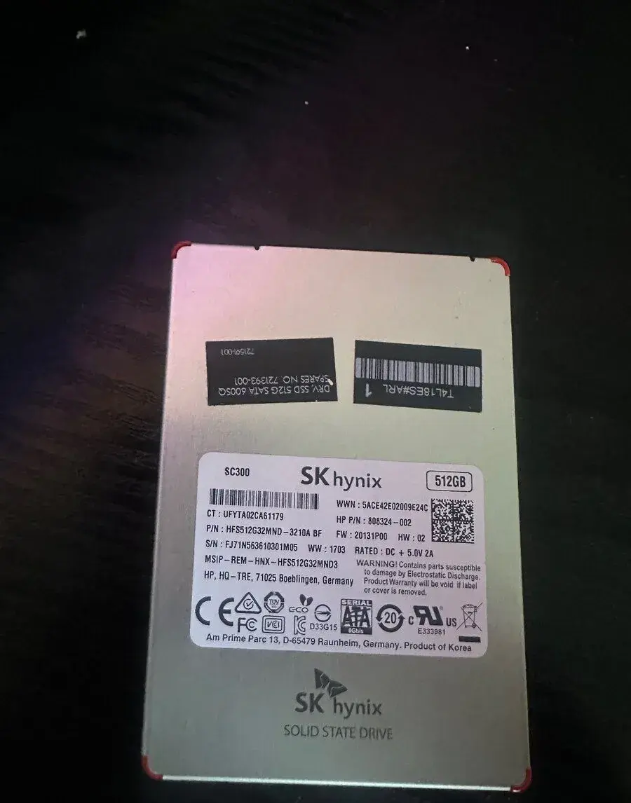 Skhynix 512gb ssd