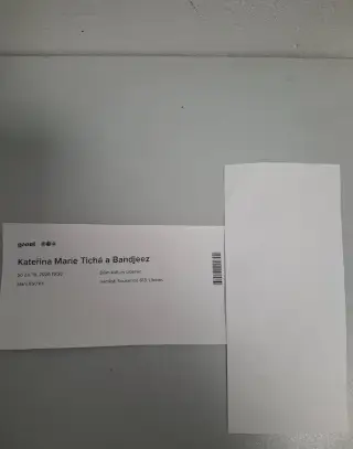 Kateřina Marie Tichá Liberec 24.10.26
