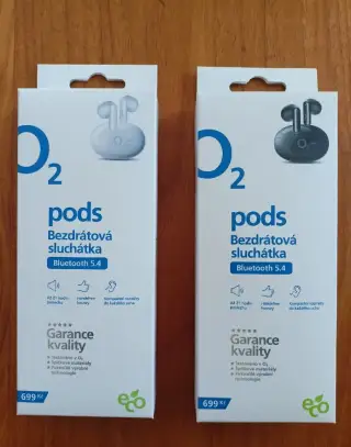 Nové,nerozbalene O2 pods
