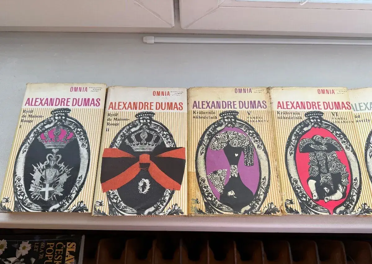 Alexandr Dumas z edice Omnia