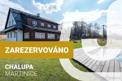 Zavedená Roubenka pod Hvězdami s bio jezírkem