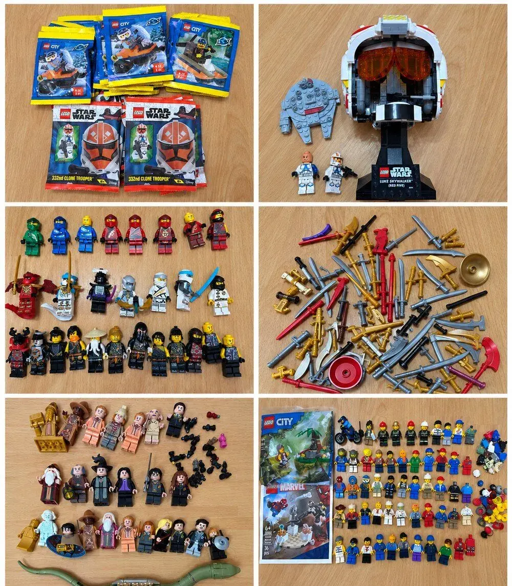 LEGO úklid, vše musí pryč