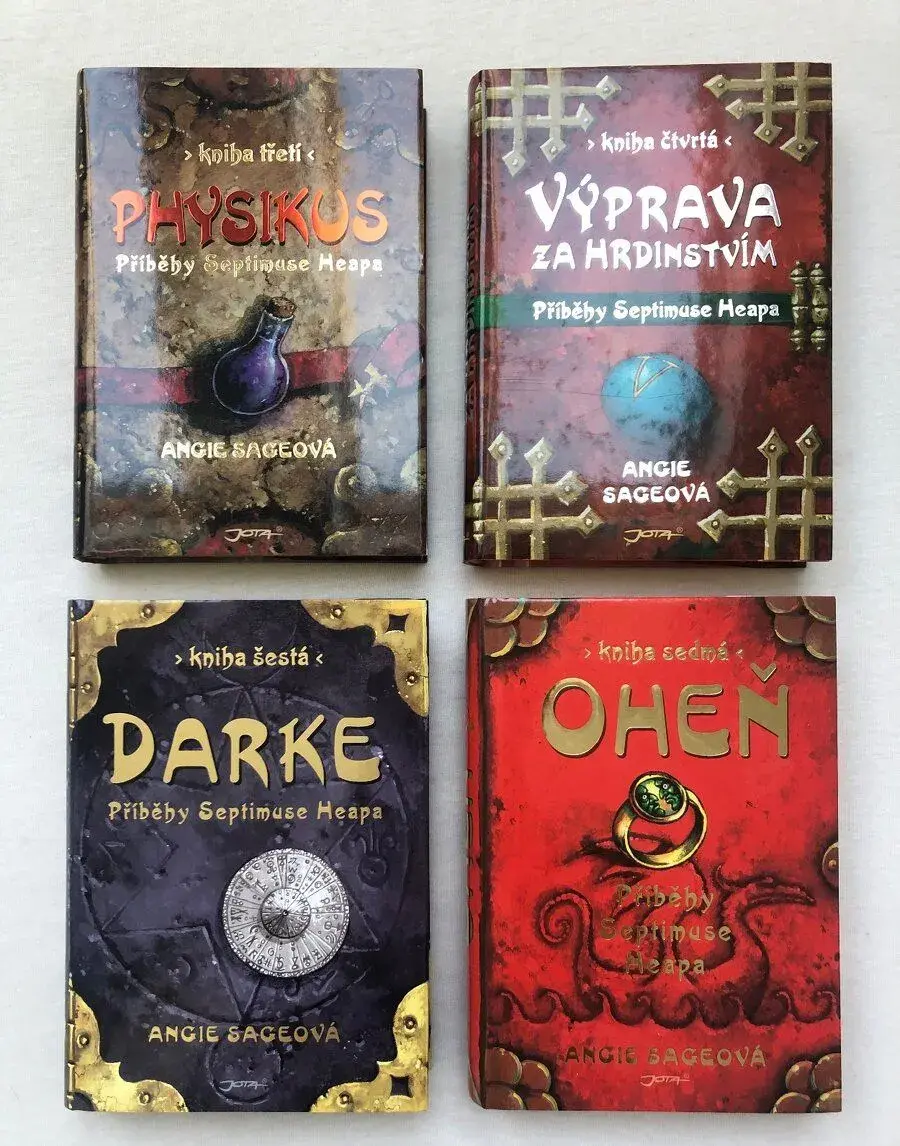 4x Příběhy Septimuse Heapa - Angie Sageová