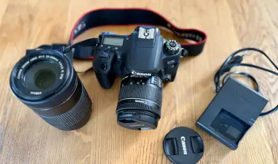 Canon EOS 77D + 2 objektivy