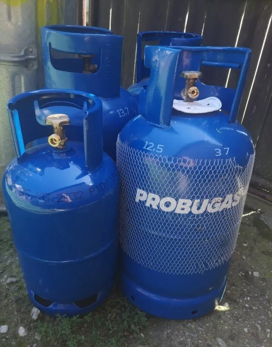 propan butanova láhev 5kg 10kg 33 kg
