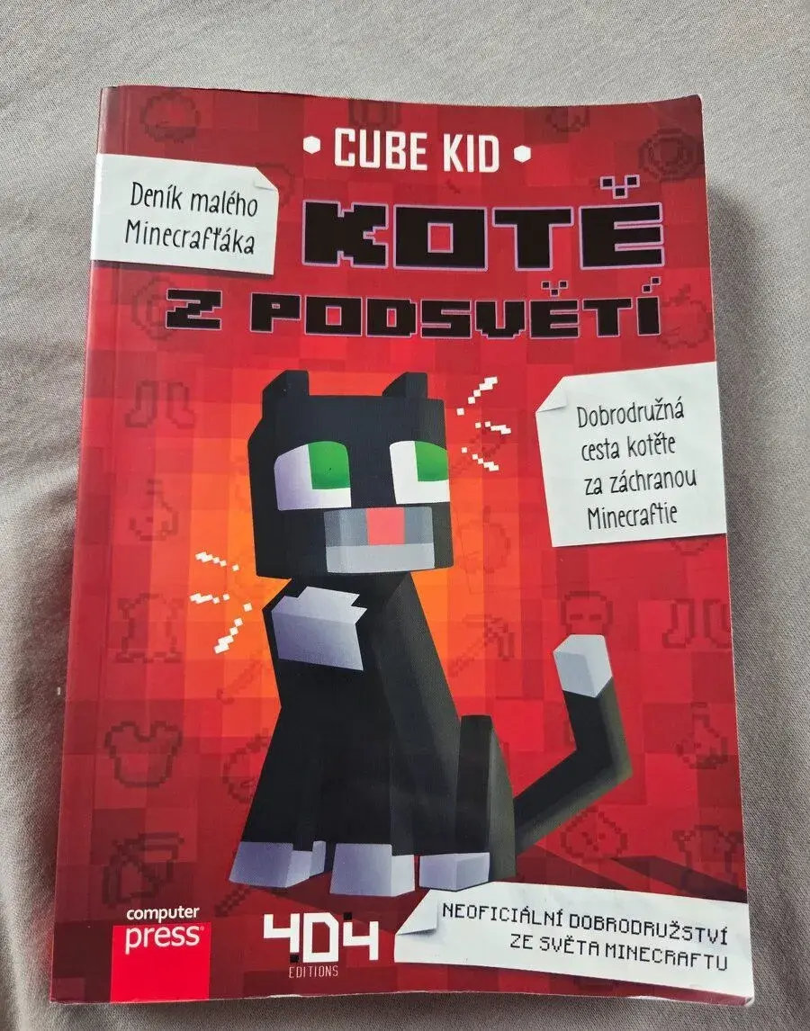 Deník malého minecrafťáka - Cube Kid - Kotě z podsvětí