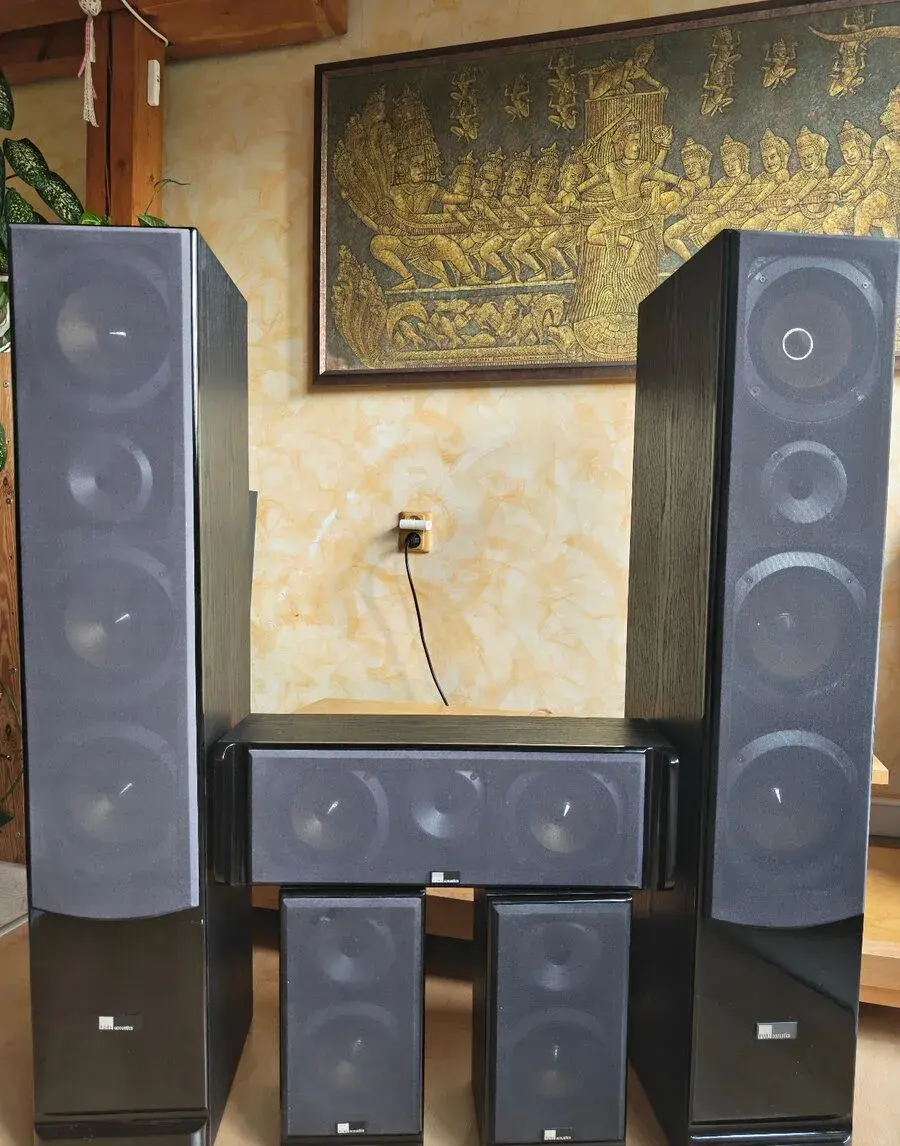 Reproset 5.0 PureAcoustic QX + receiver Denon AVR-1508