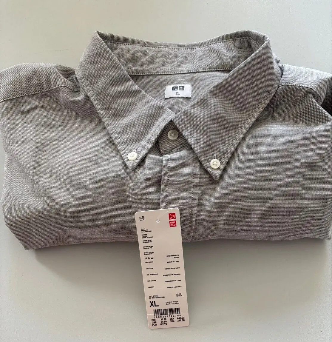 Oxfordská košile UNIQLO