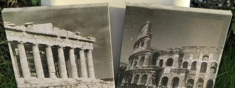 Obrazy, plátna a zarámovaná puzzle (PHA, NY, Paříž, .)