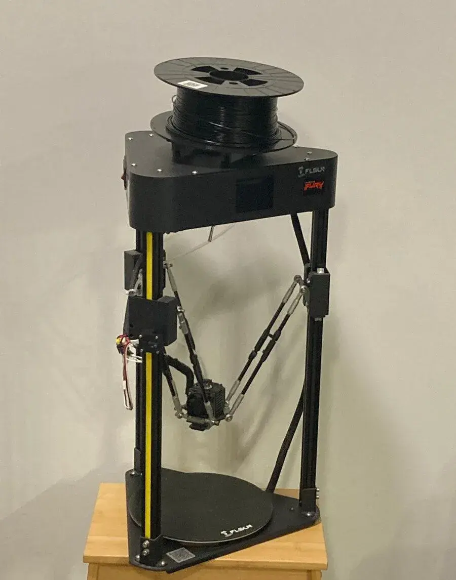 3D tiskárna FLSUN Q5 (DELTA), Tuning+mnoho náhradních dílů