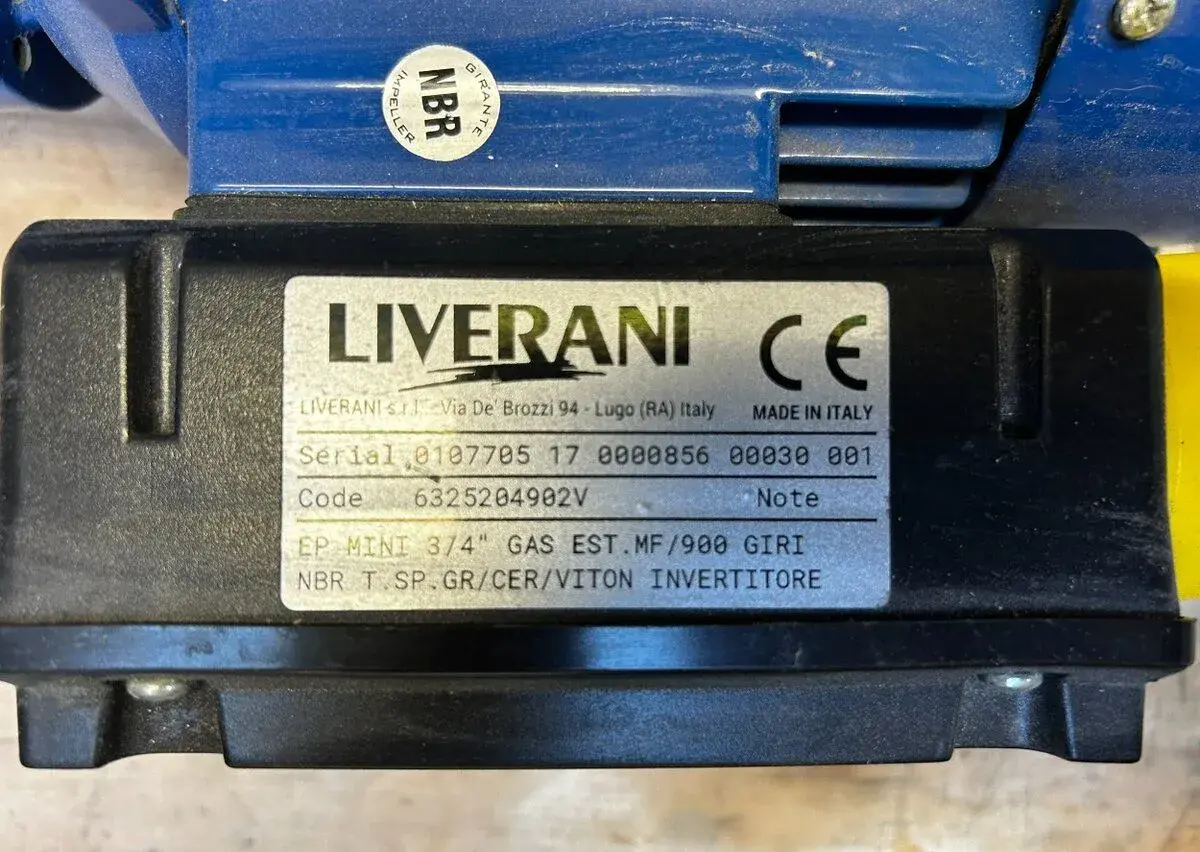 Nerezové potravinářské čerpadlo Liverani EP MINI 230 V