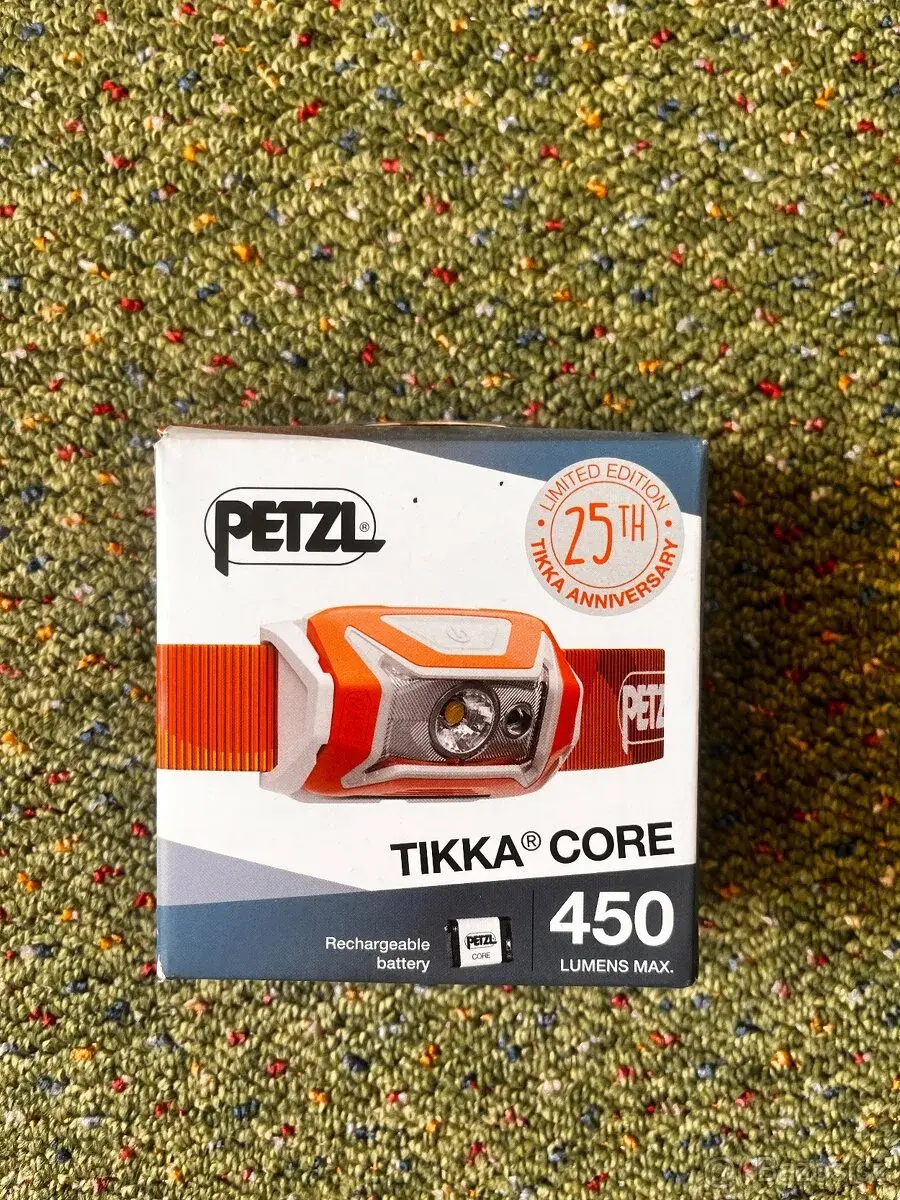 Čelovka Petzl Tikka Core